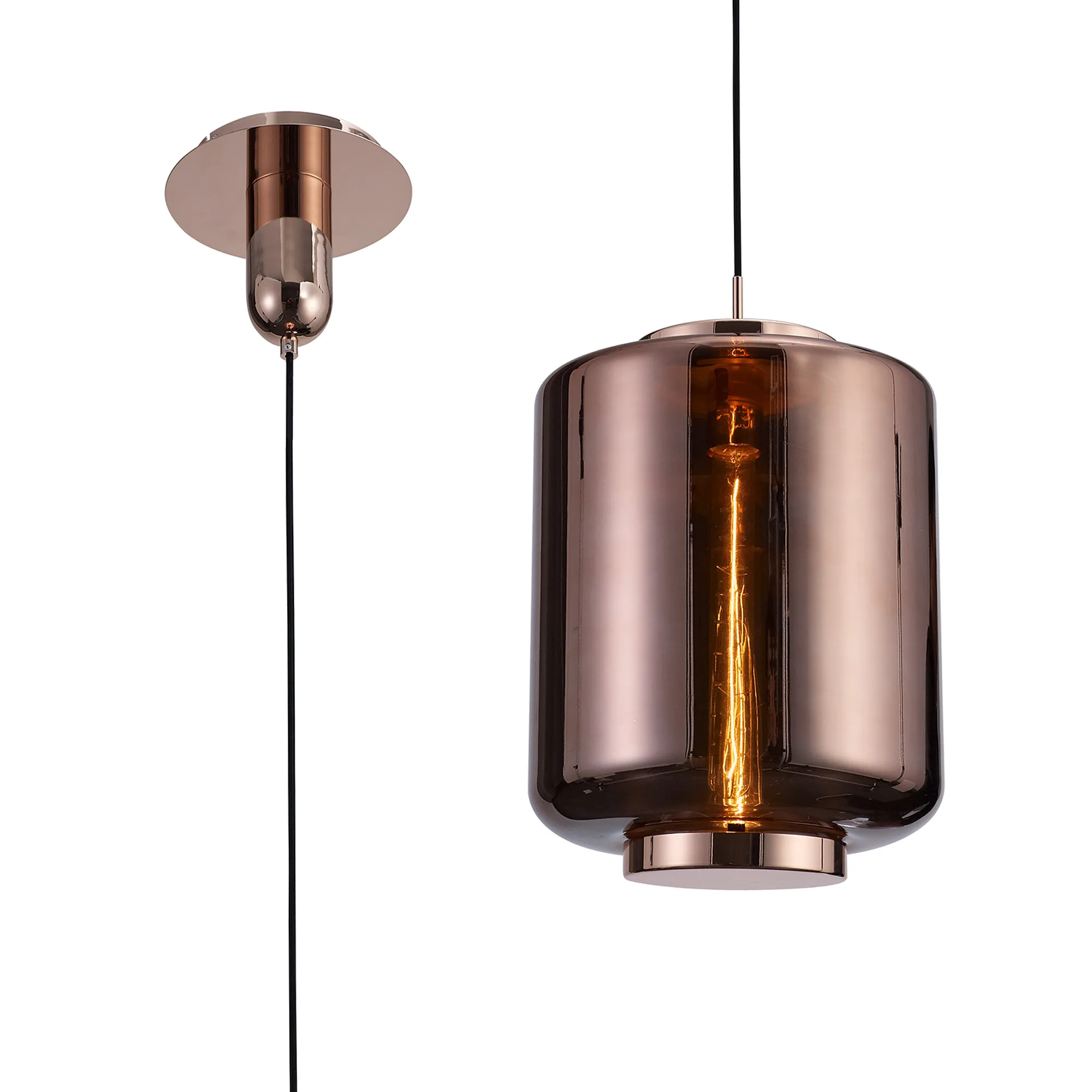 Jarras Copper Ceiling Lights Mantra Single Pendant Jarras Copper Ceiling Lights Mantra Single Pendant